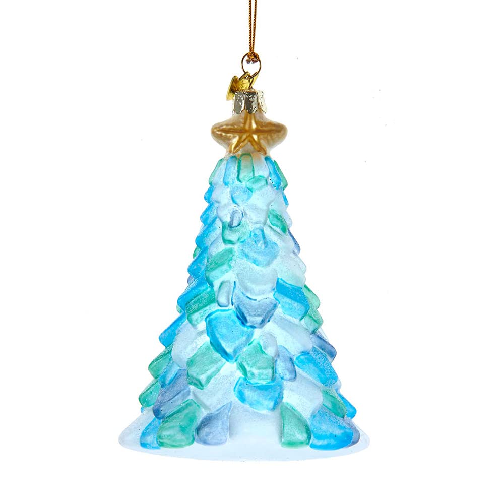 Amazon.com: 5-Inch Noble Gems™ Glass Sea Glass Christmas Tree